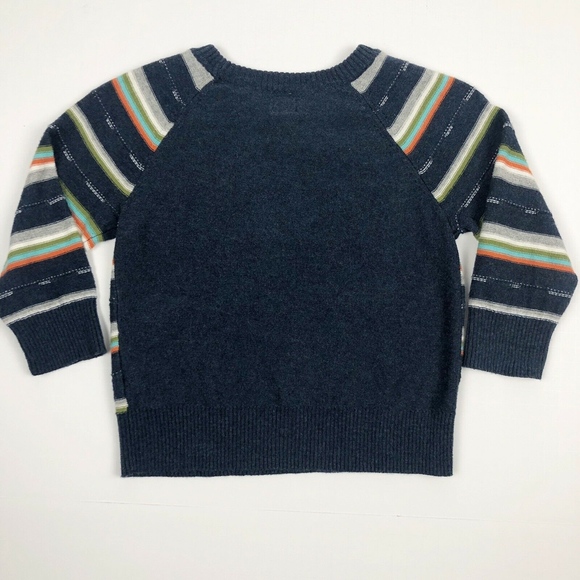 Baby Gap Baby Boy's Multi Color Striped Sweater - Picture 3 of 5